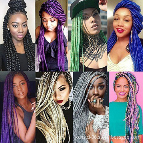Jumbo Braids New wholesale 82 Inch Synthetic Jumbo Braiding Hair Pre-Stretched High Temperature Fiber Crochet Hair for Women